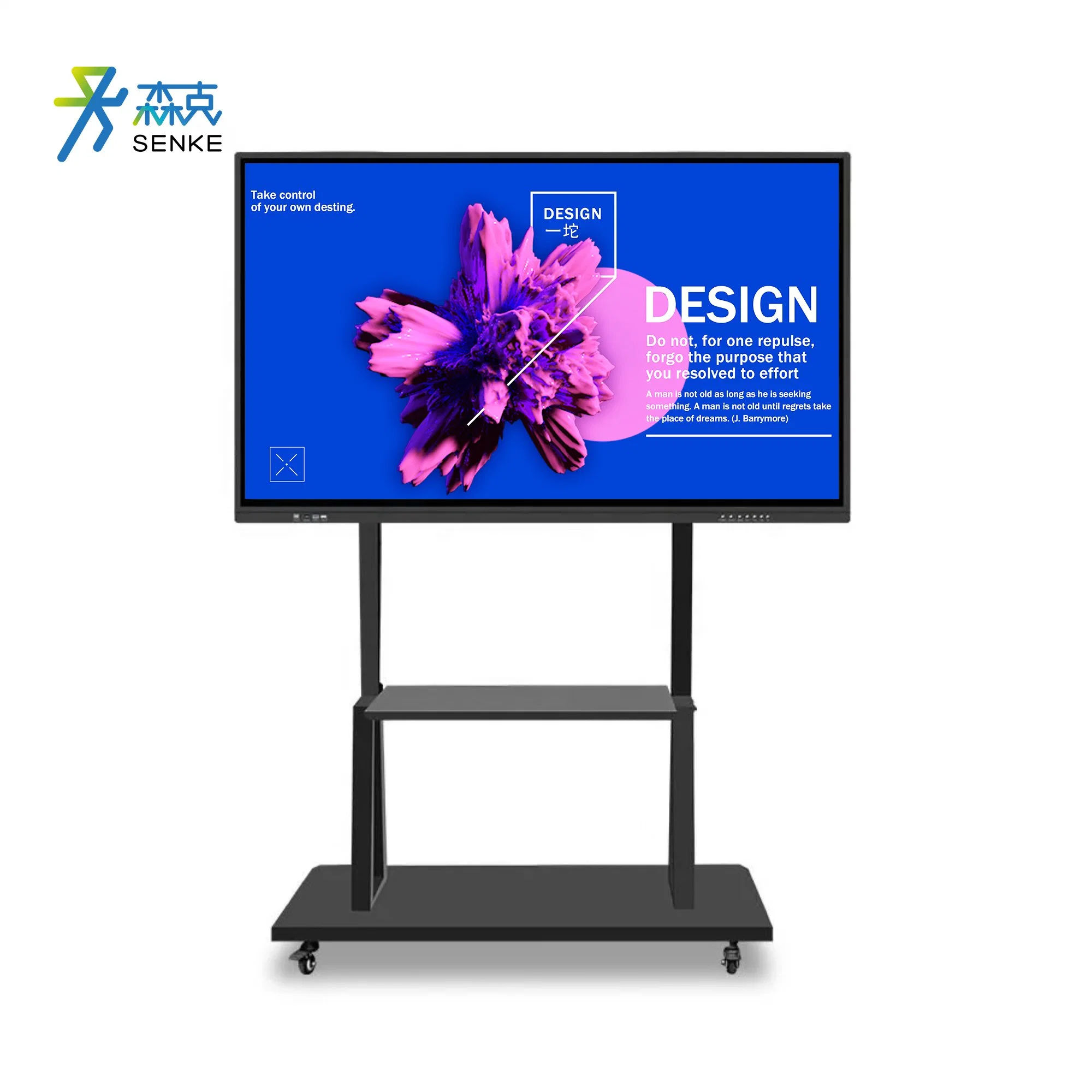 Senke 55 Inch Interactive Touch All in One PC Whiteboard LED Touch Screen Display Interactive Whiteboard