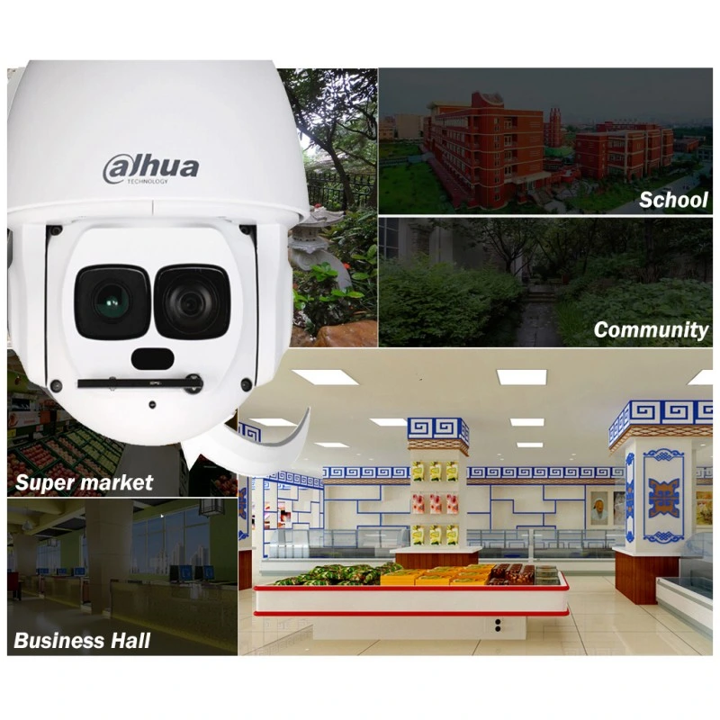 Dahua SD6al445xa-Hnr-IR 4MP 45X Starlight IR Wizmind Network PTZ Camera Support Hi-Poe Auto Tracking Wiper