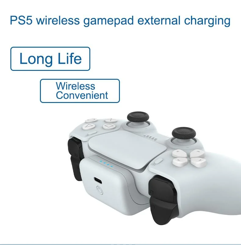 2000mAh Wireless Gamepad External Moubted Mobile Power Supply Charging