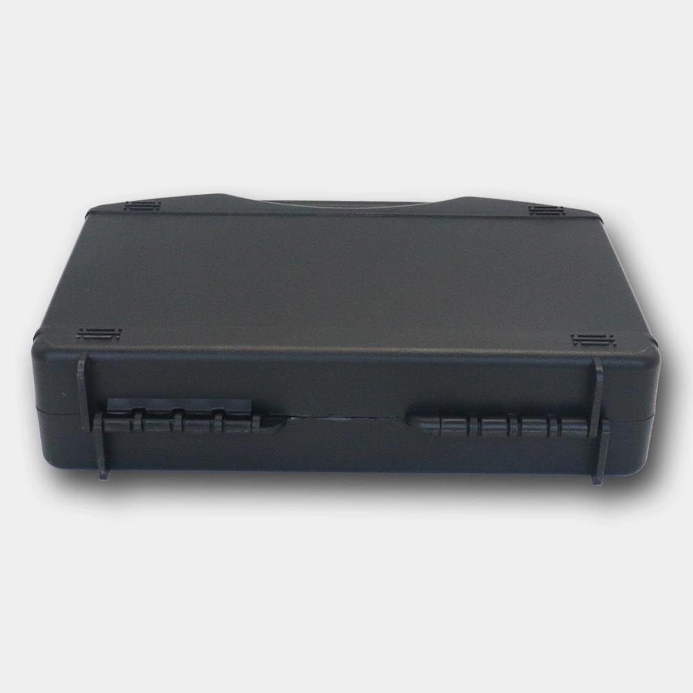 Hard Safe Locked Firm Black Plastic Tool Case