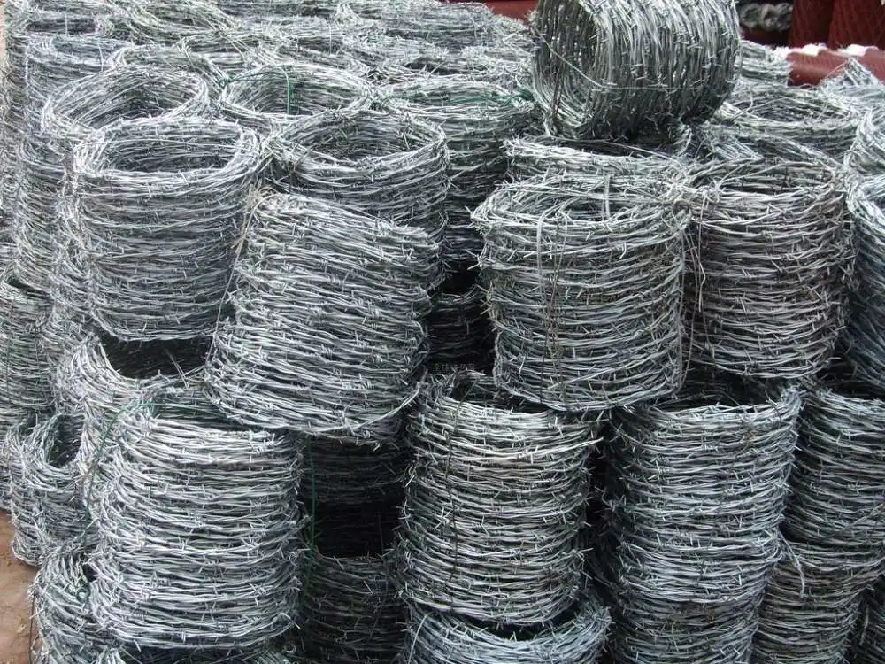 Galvanzied/PVC Coated Low Carbon Steel Barbed Wire for Prison