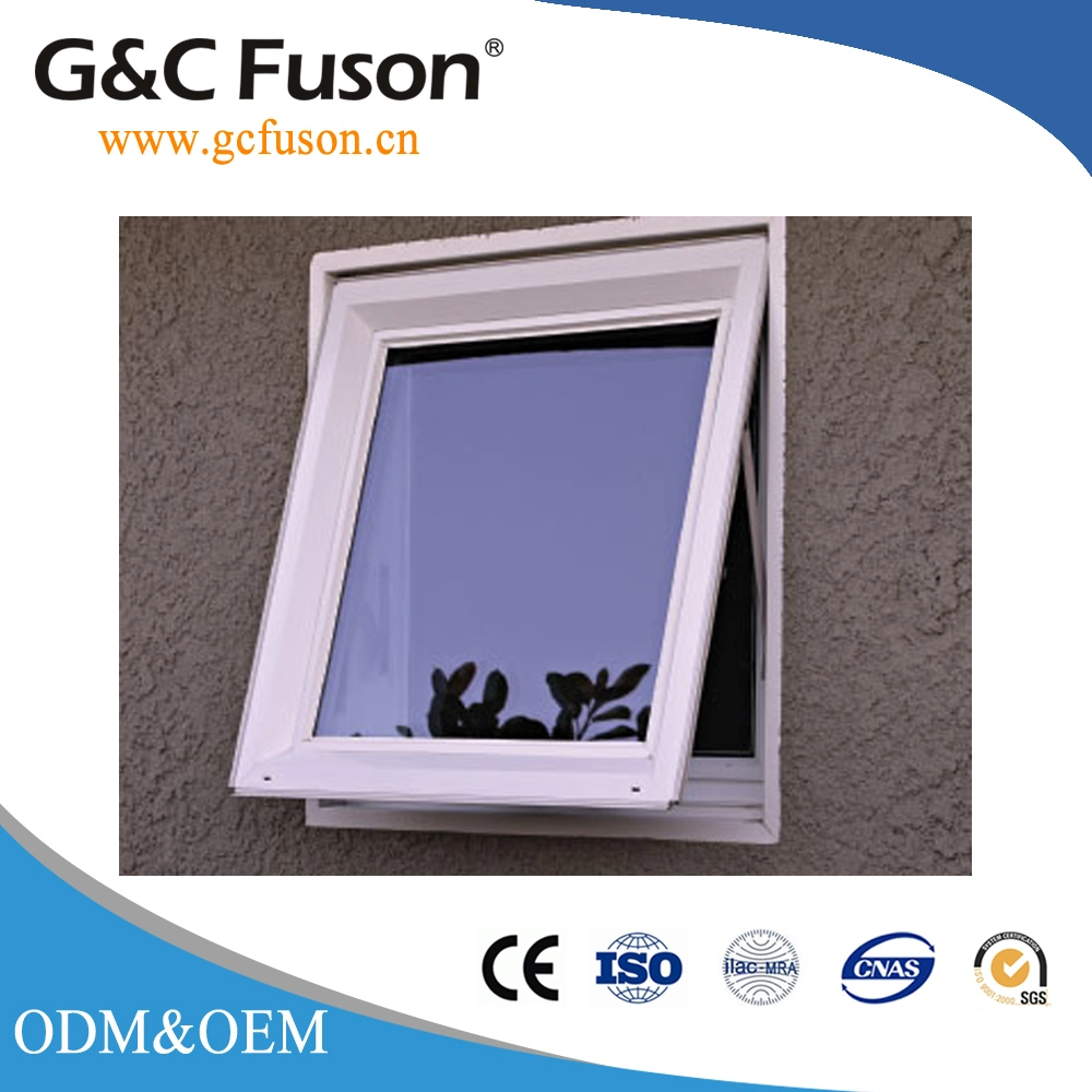 Guangzhou Original Factory Manufacturing and Sale Aluminum Frame Glass Awning Window for Used