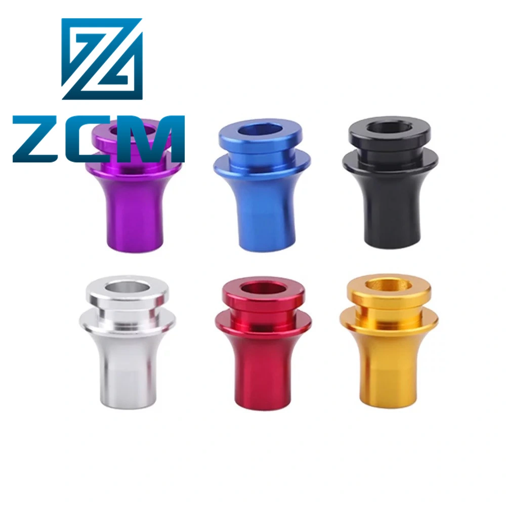 Shenzhen Custom Auto Car Spare Parts Metal CNC Turning Machining Parts Supplier Black Blue Red Anodized Aluminum Shift Boot Retainer