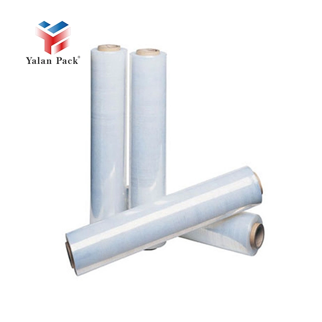 Packaging Plastic Stretch Wrap PE Cling Pallet Stretch Jumbo Roll Film
