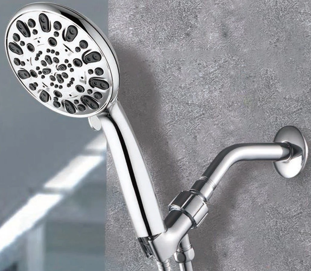 Furniture Powerfull Boosting Spray 7 Functions Hand Shower with Chrome Face, American Style with High Pressure Jet