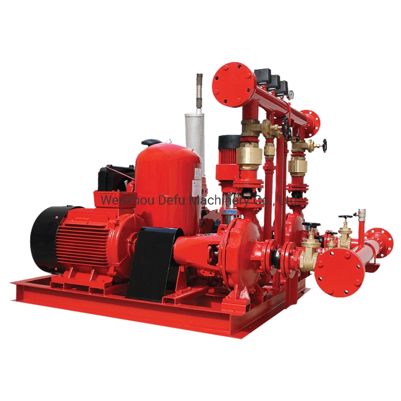 Fire Fighting Equipment Diesel Engine Driven Fire Pump UL Listed