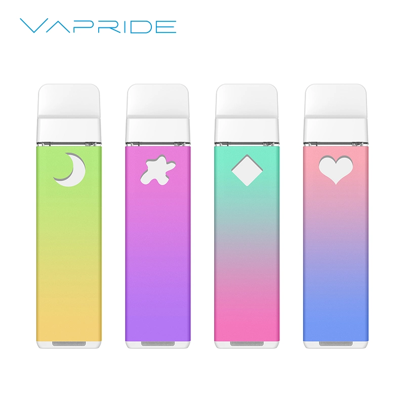 Vapride Cigarette desechable Pod 2000mg resina en vivo bobina cerámica VAPE Vaporizador