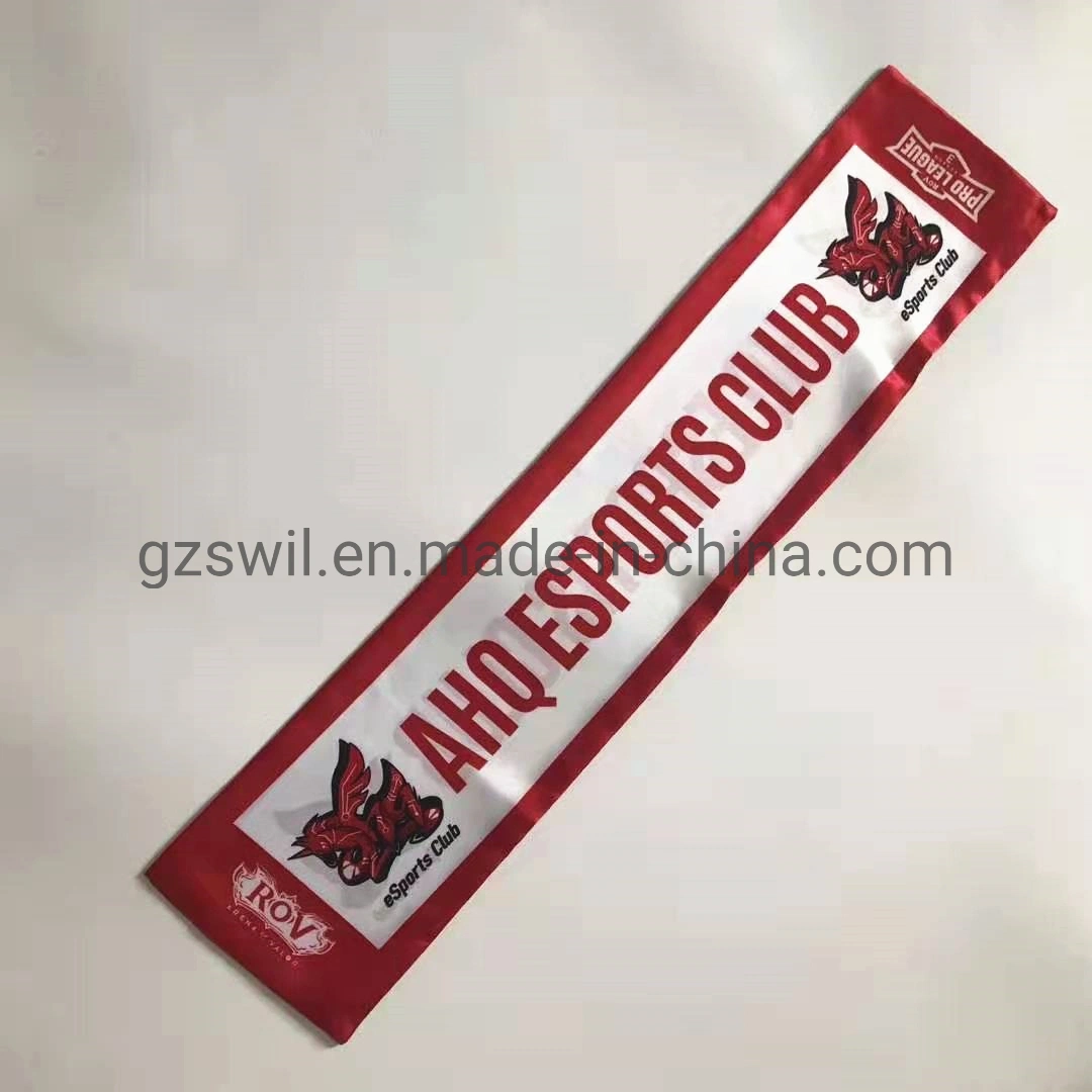 Decoration Exhibition Fashion Digital-Printing Football Fans Bandana Scarf