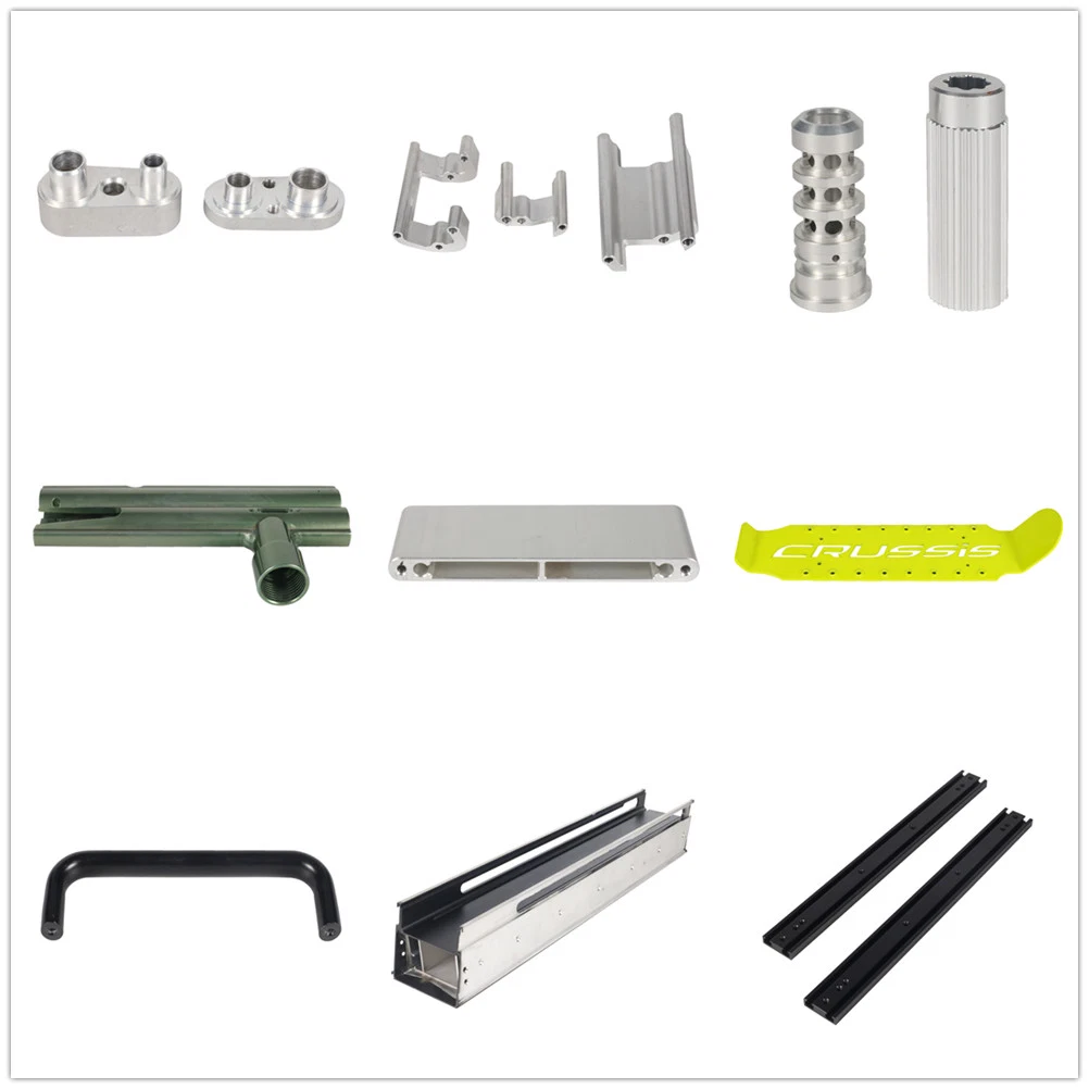 Custom Aluminum Alloy Extrusion Precision Accessories /Punching/ Tapping/Milling/ Turning /Machining Spare Parts Accessorie