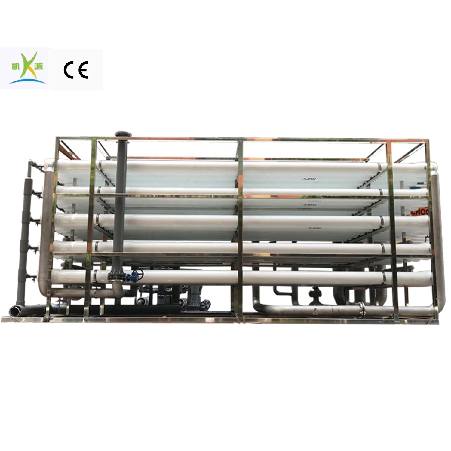 180tph Industrial RO Waste Water Treatment Purification Filtration Plant Recycling System Desalination Equipment