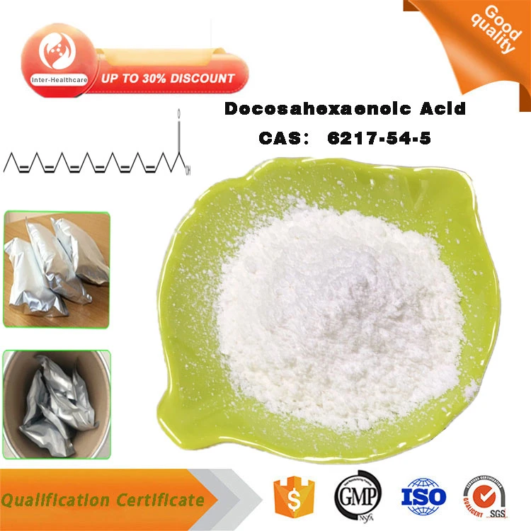 Aliments classe matières organiques spiruline poudre de DHA en vrac cas 6217-54-5 Acide docosahexaénoïque