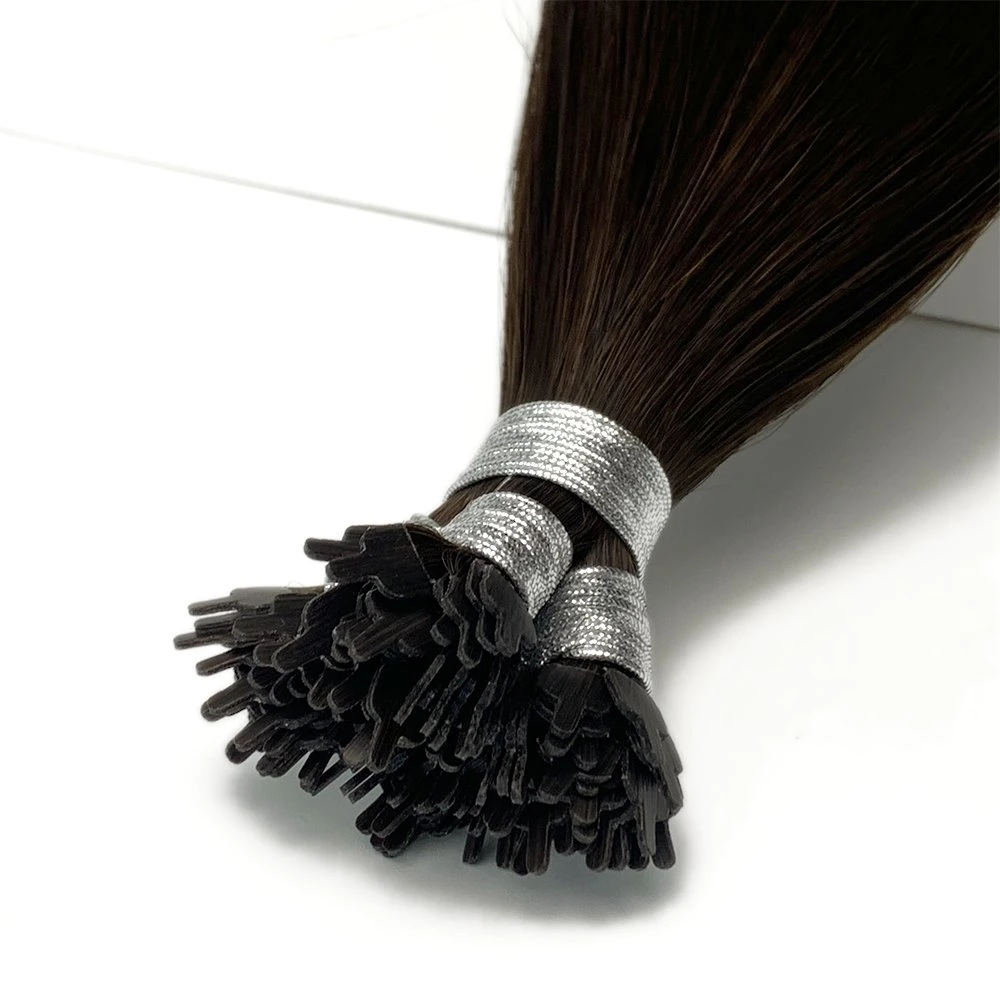 100% Remy Unprocessed Human Hair Fan Y Tip Hair Extensions