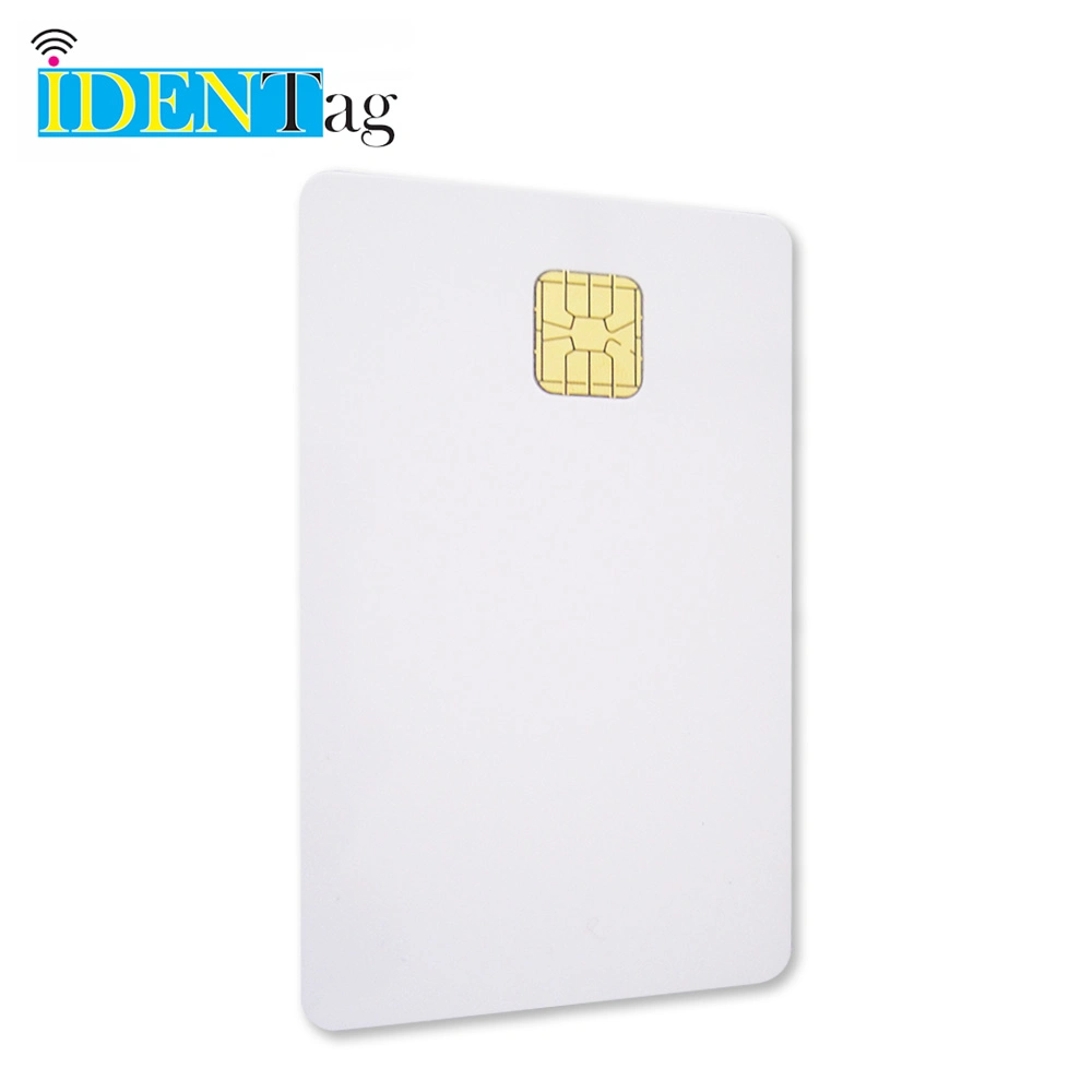 Contact Chip FM4442 FM4428 Sle4428 Sle4442 Smart PVC IC Blank White Card