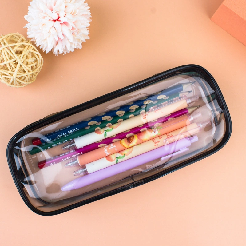 Wholesale/Supplier Fashion Colorful Jelly Pouch PVC Stationery Bag Zipper Pencil Bag