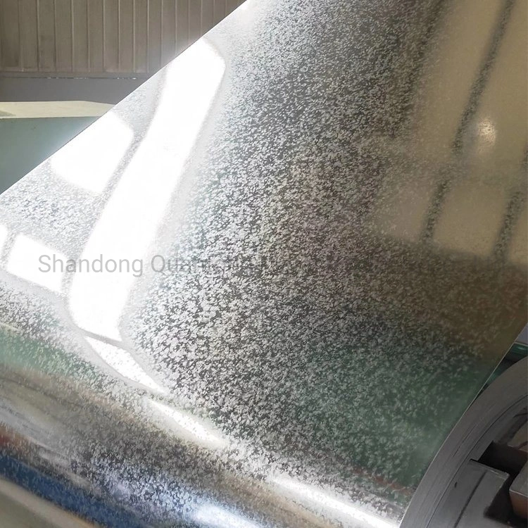 SPCC ASTM DX51D G90 aço galvanizado revestido a zinco laminado a frio Preço da bobina para folha de telhados