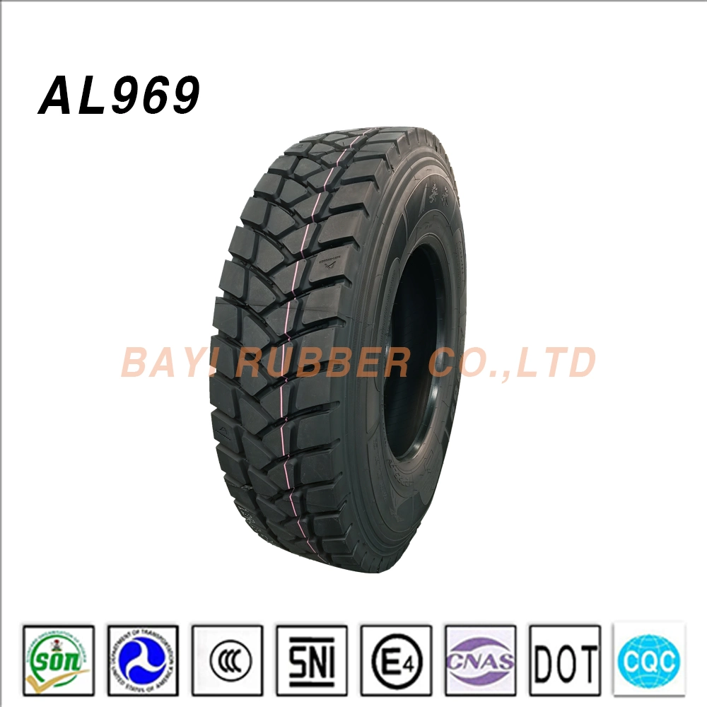 Radial Truck and Bus Tire, TBR Tire, Tubeless Truck Tire Al969 (12R22.5)