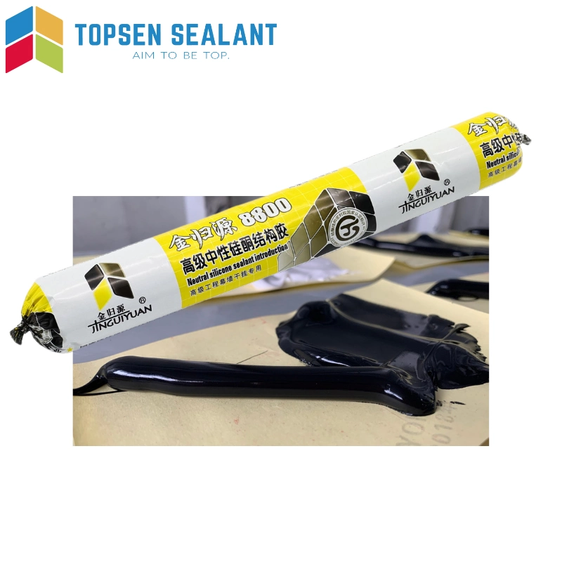 Super Seal adhesion Neutral Cure Structural Sealant silicona Adhesive Sealant Para cortina de altura