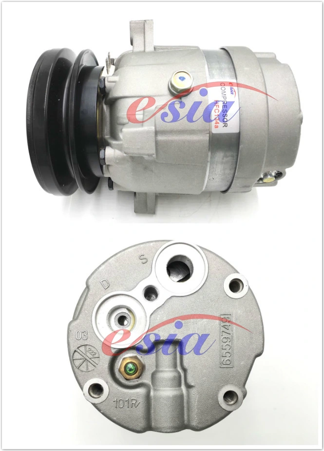 Auto Parts Compressor for Mitsubishi New Canter, Rosa Bus, Truck Msc90ta 24V 6pk 120mm