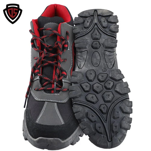 Double Safe Military PU Safety Steel Toe Shoes Wholesale/Supplier Custom Tactical for Men