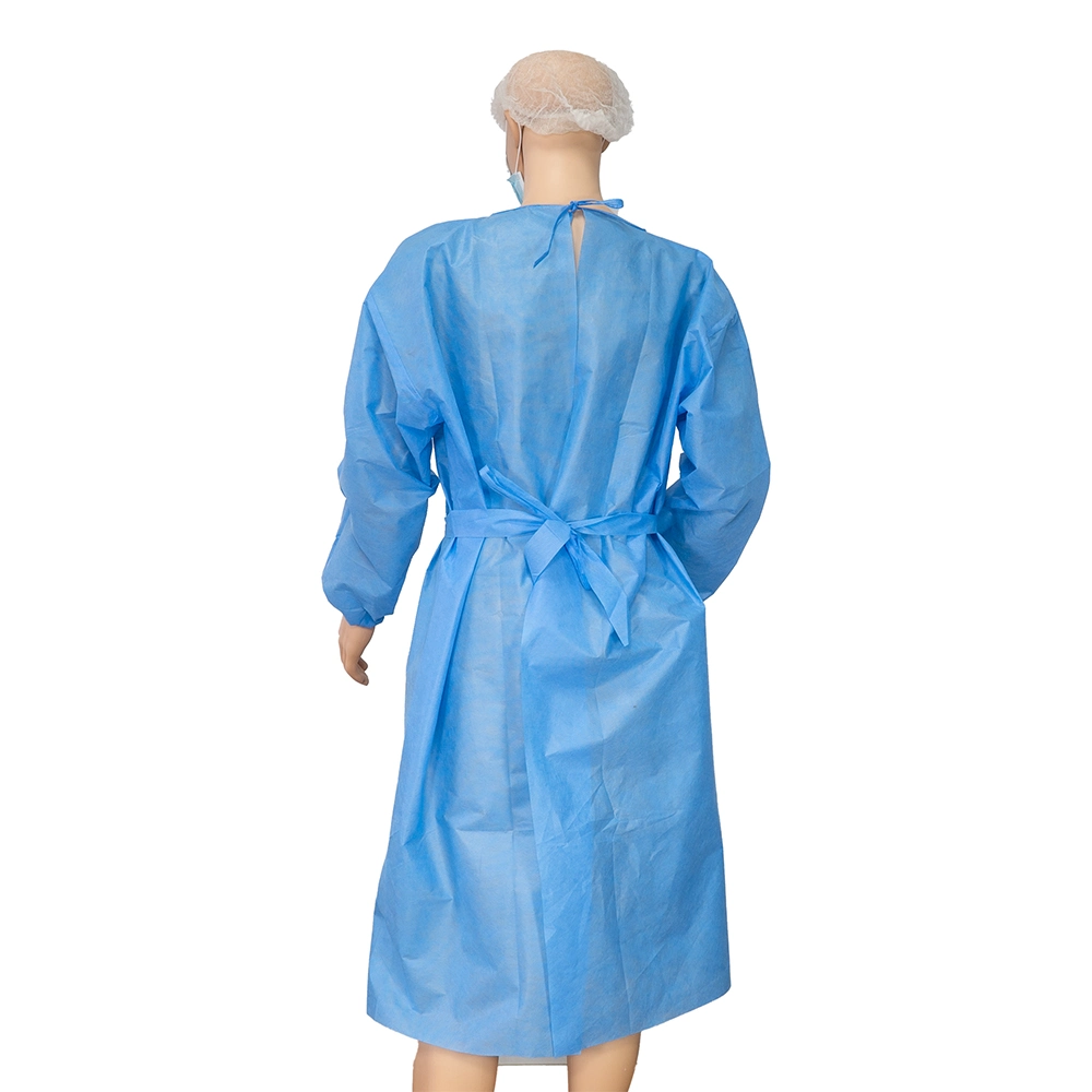 Disposable Biodegradable PP Patient for Hospital Uniform Patient Gown