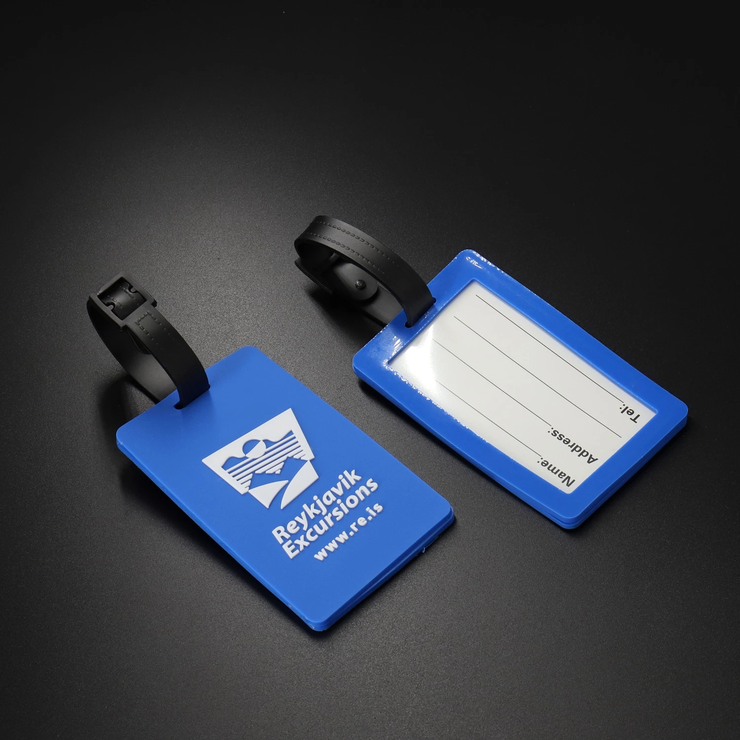 Professional Customized PVC Rubber Luggage Bag Tagging/Travel Namel Tag/ID Tag