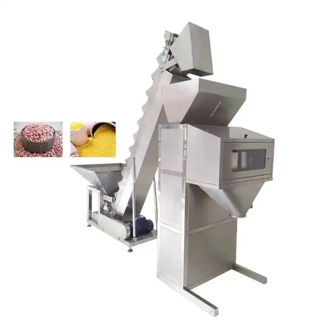 Automático 1-12 cabeças Linear Weigher Grain e Coarse cereais quantitativo Fabricante da escala de embalagem