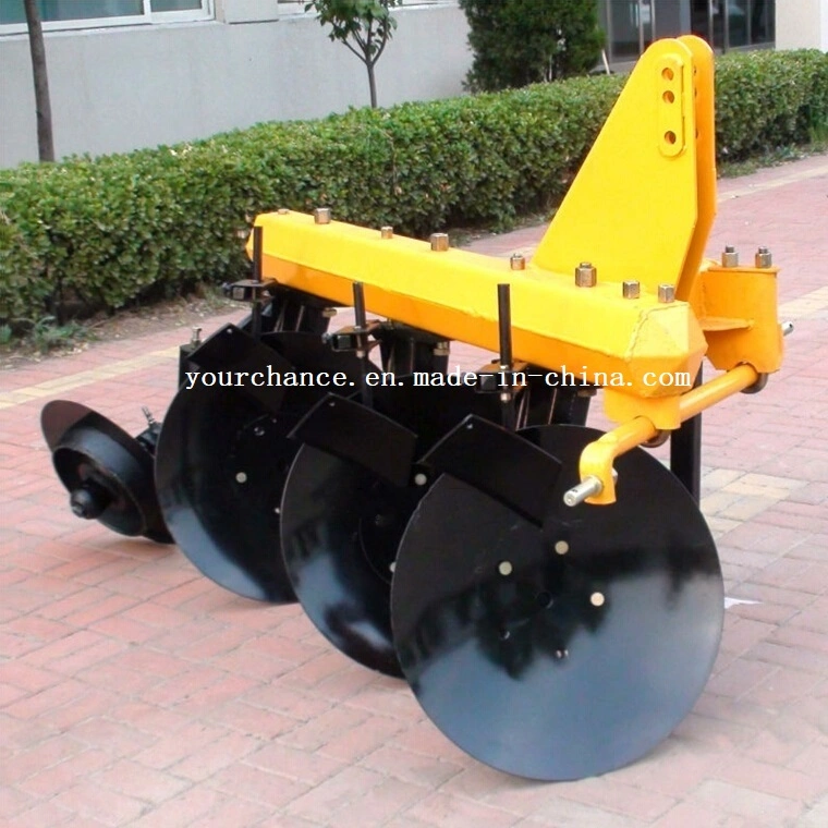 Kenya Hot Sale 1lts-3 60-90HP Tractor Mounted 0.9m Working Width 3 Discs Fish Type Disc Plough