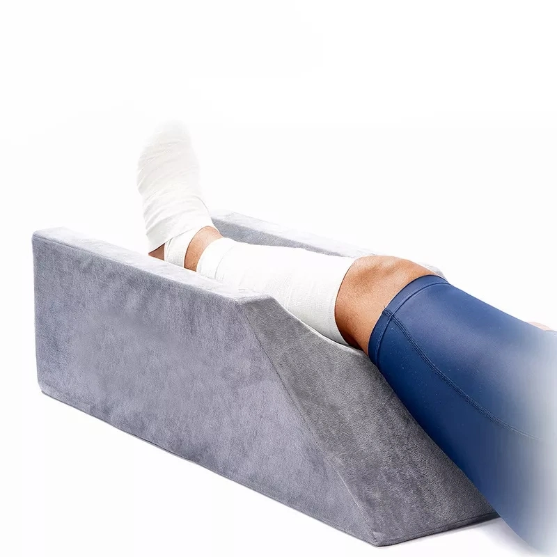 Fracture Foot Cushion Leg Pillow Support Fixed Leg Pillow. Foam Leg Elevator Cushion with Washable Cover