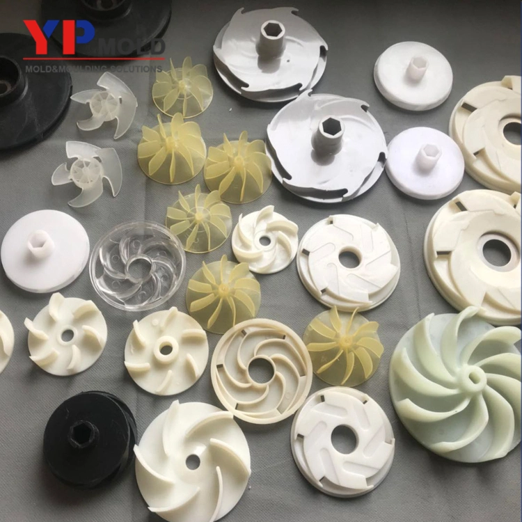 Plastic Mould Water Pump Parts Impeller Molding