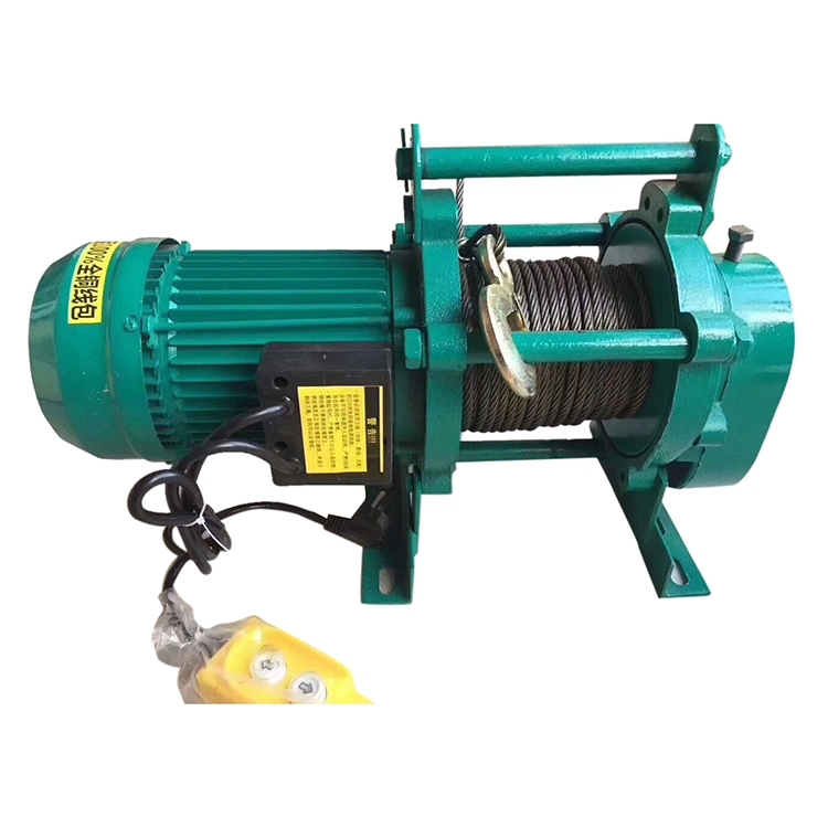 Cheap Price Quiet Steel Wire Rope Electric Hoist Winch with 1.5 Ton Load Weight