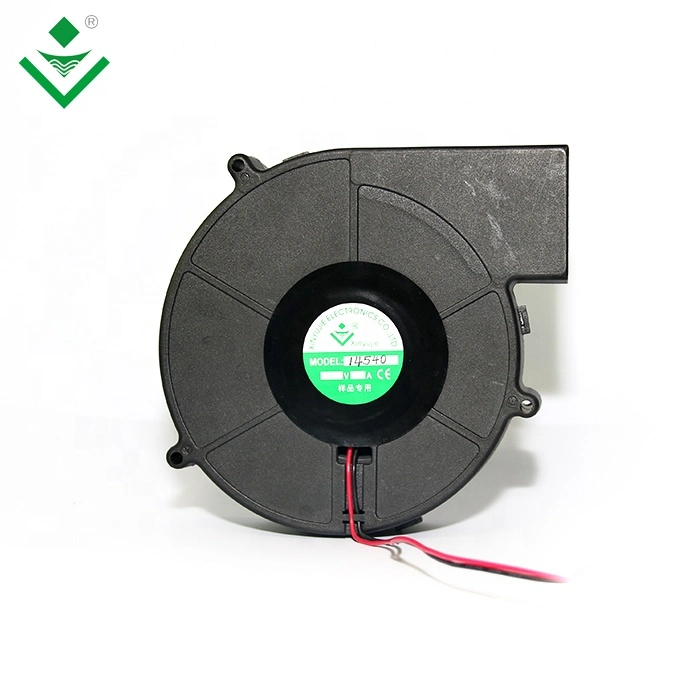 145x145x40mm de gran volumen de aire del ventilador DC soporte de rodamiento de bolas de doble control de temperatura de 12V 24V purificador de aire ventilador