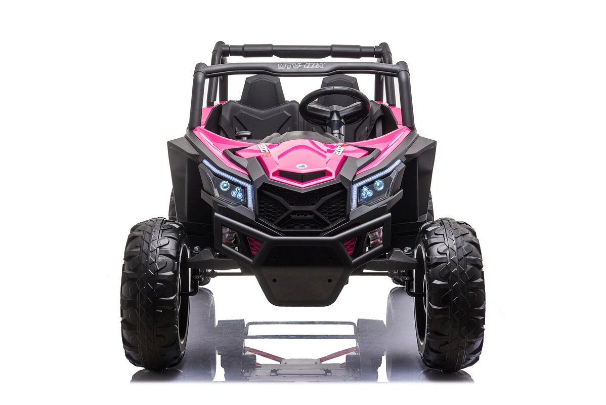 24V Battery Operated Ride on Car UTV for Kids Pink