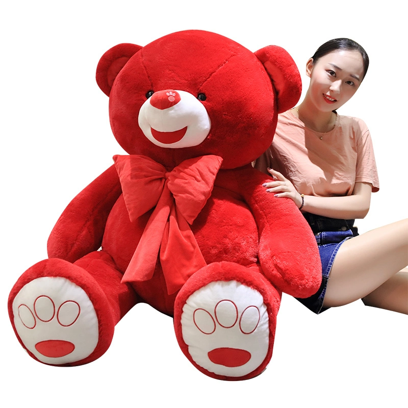 Wholesale/Supplier Stuffed Animal Plush Valentine Day Gift Red Teddy Bear