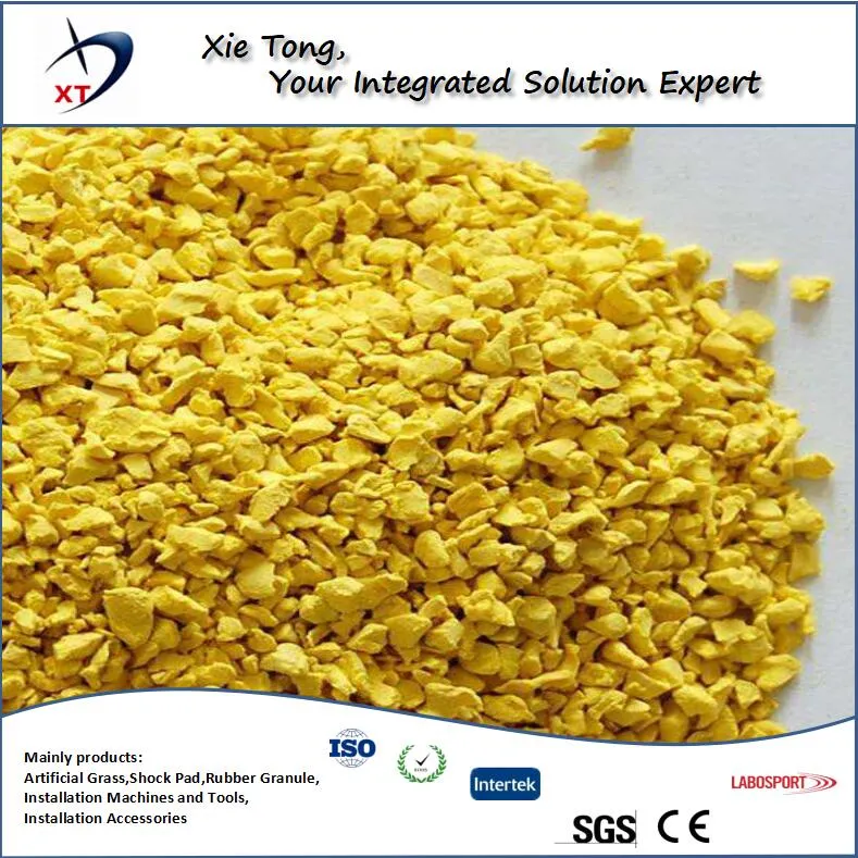 High quality/High cost performance  UV Resistance EPDM Rubber Granules for Kindergarten