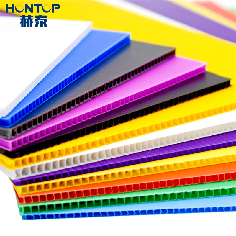 Waterproof Plastic Logistic Packaging Box Direct Sales Corrugated Hollow Polypropylene PP Sheet Plate