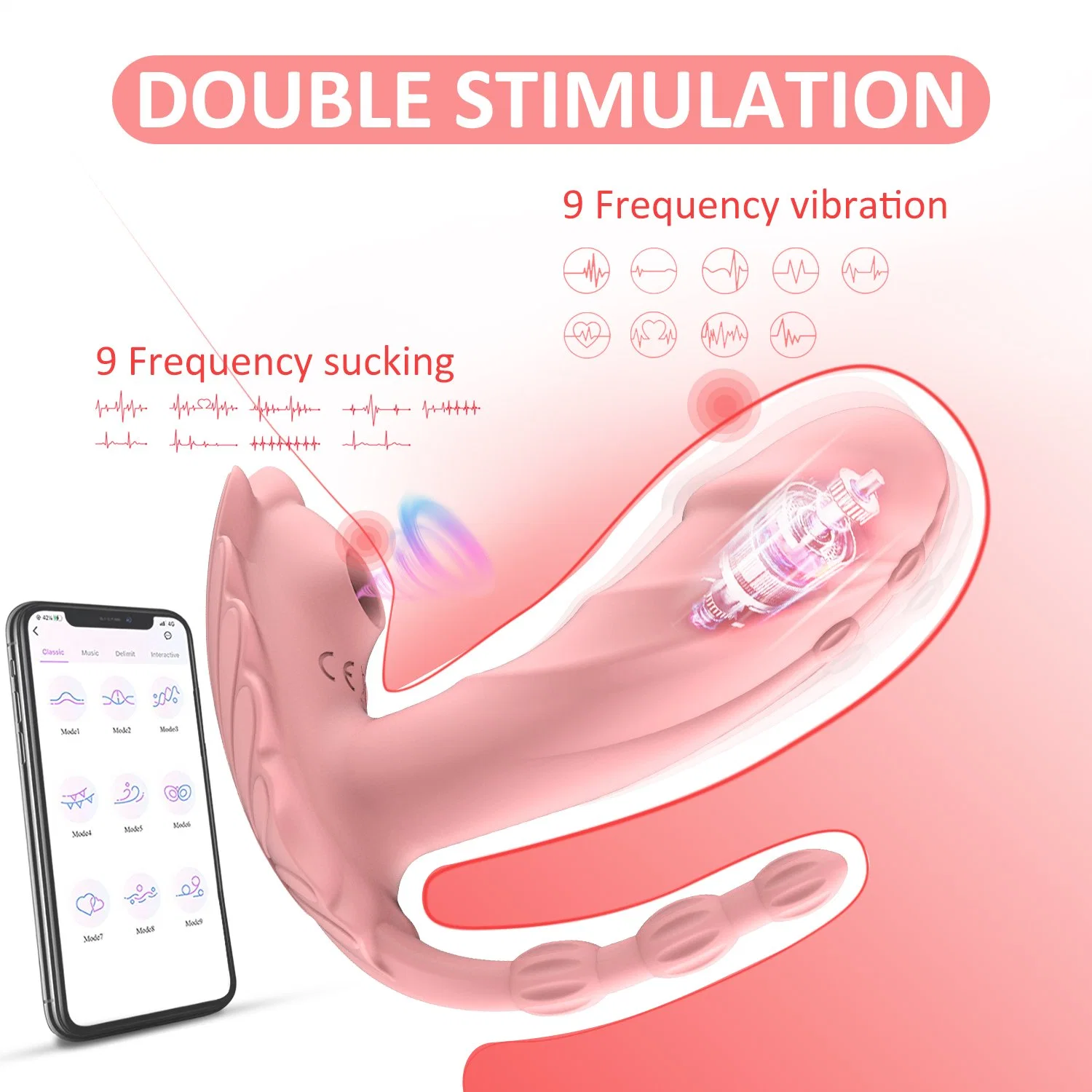 3 in 1 Klitoris Stimulation G Spot Anal 10 Vibration