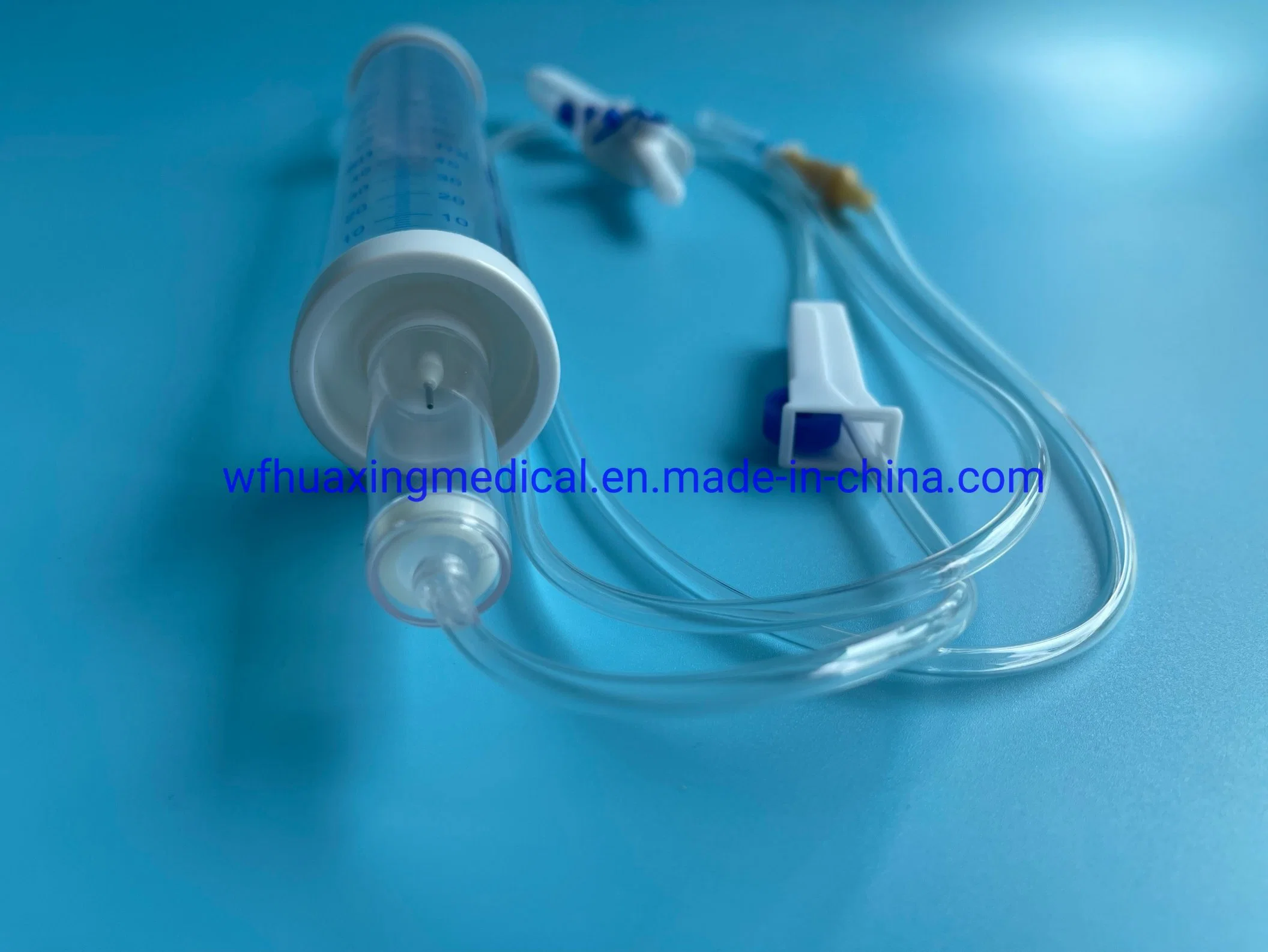 Les fournitures médicales jetables jetables set de perfusion périphérique portable burette 150ml 100 ml set de perfusion (nouveau)