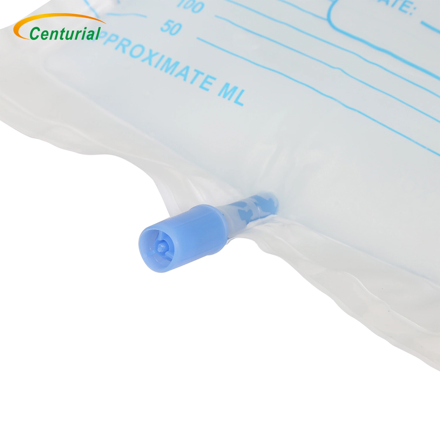 Hot Sale Medical Disposable Sterile Urine Bags with Measure Volume Chamber for Adults