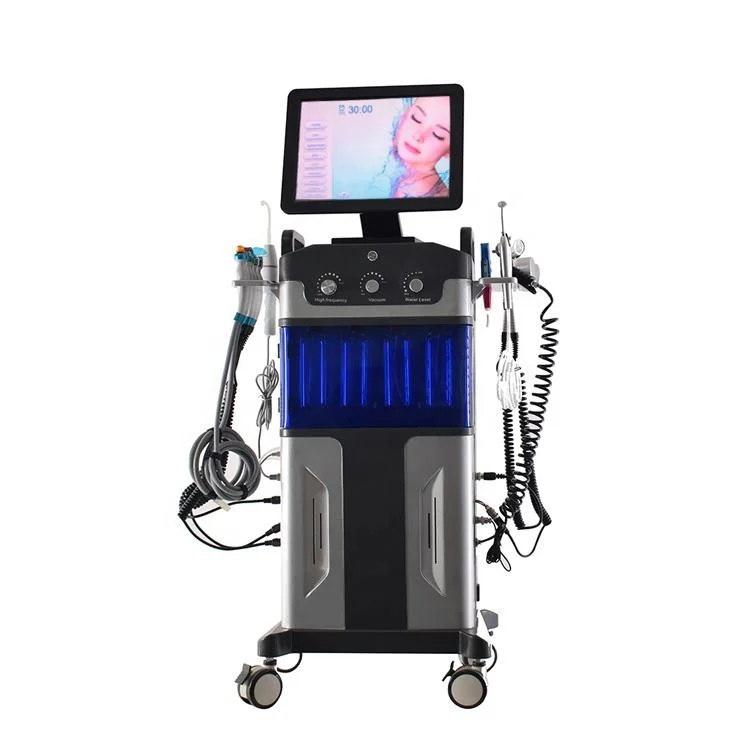 12 en 1 Microneedling Hydro Wonder Hydra Diamond Facial Machine Máquina de Dermabrasión