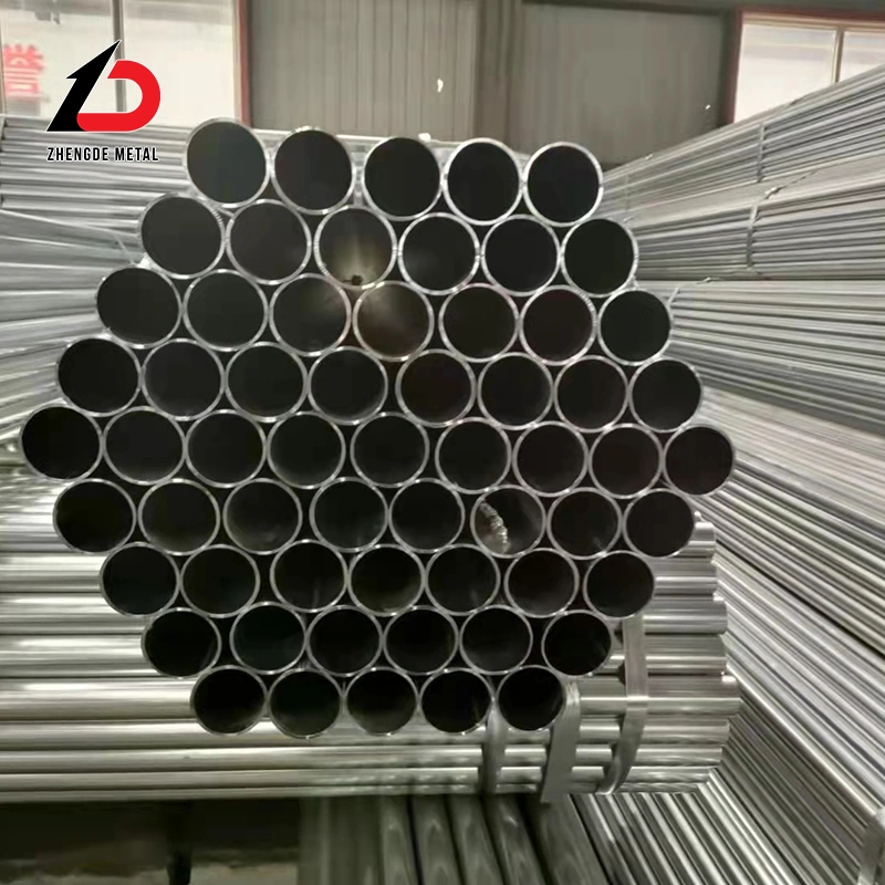 Wholesale/Supplier Hot DIP Gi Seamless Galvanized Round Steel Pipe ASTM A106 Sch 40 ERW Gi Iron Tube