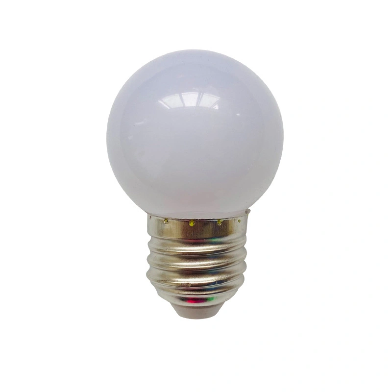 مصباح LED مصباح E27 مصباح LED ملون في 3 واط G45 مصابيح LED كروية ملونة إضاءة ديكورية