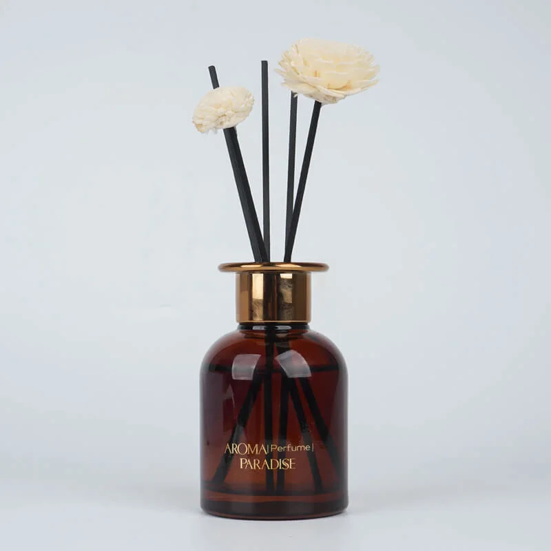 Aromatherapie Diffusor Set Rattan Home Öl Duft Reed Diffusor