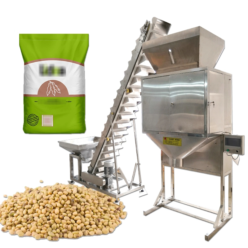 1kg 3 kg 5 kg Weigher gránulo bolsa de arroz de semilla de la máquina de embalaje