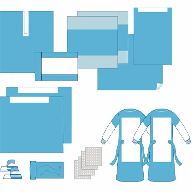 Medical Sterile Surgical Disposable Angiography Angio Pack