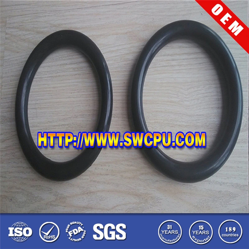 Soft Silicone Rubber O Rings / Split Snap-in Bushing Ring / External Sealing Ring for Flange Pipe