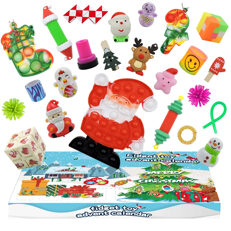 Atacado Popular Crianças presente Anti Stress Toy Set Natal Halloween Jogos de brincar Fidget