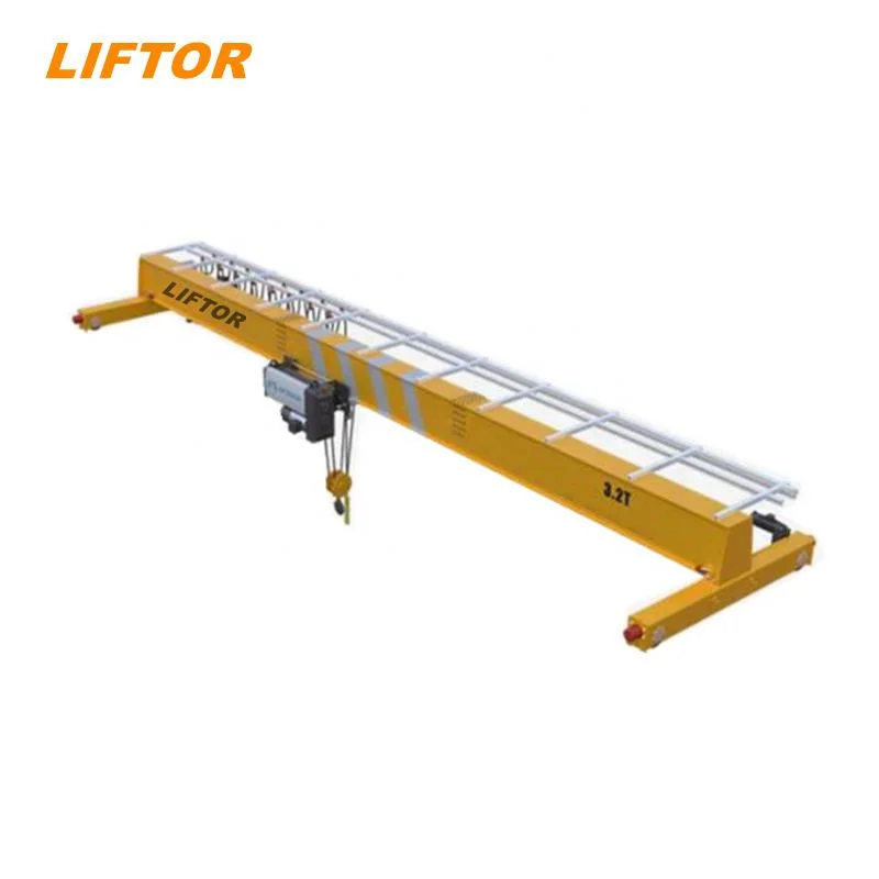 Liftor Indoor Travelling The Single Girder Overhead Cranes with Hoists