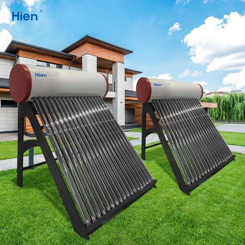 High Efficiency 18 Tubes Vacuum Tube Solar Water Heater for Home