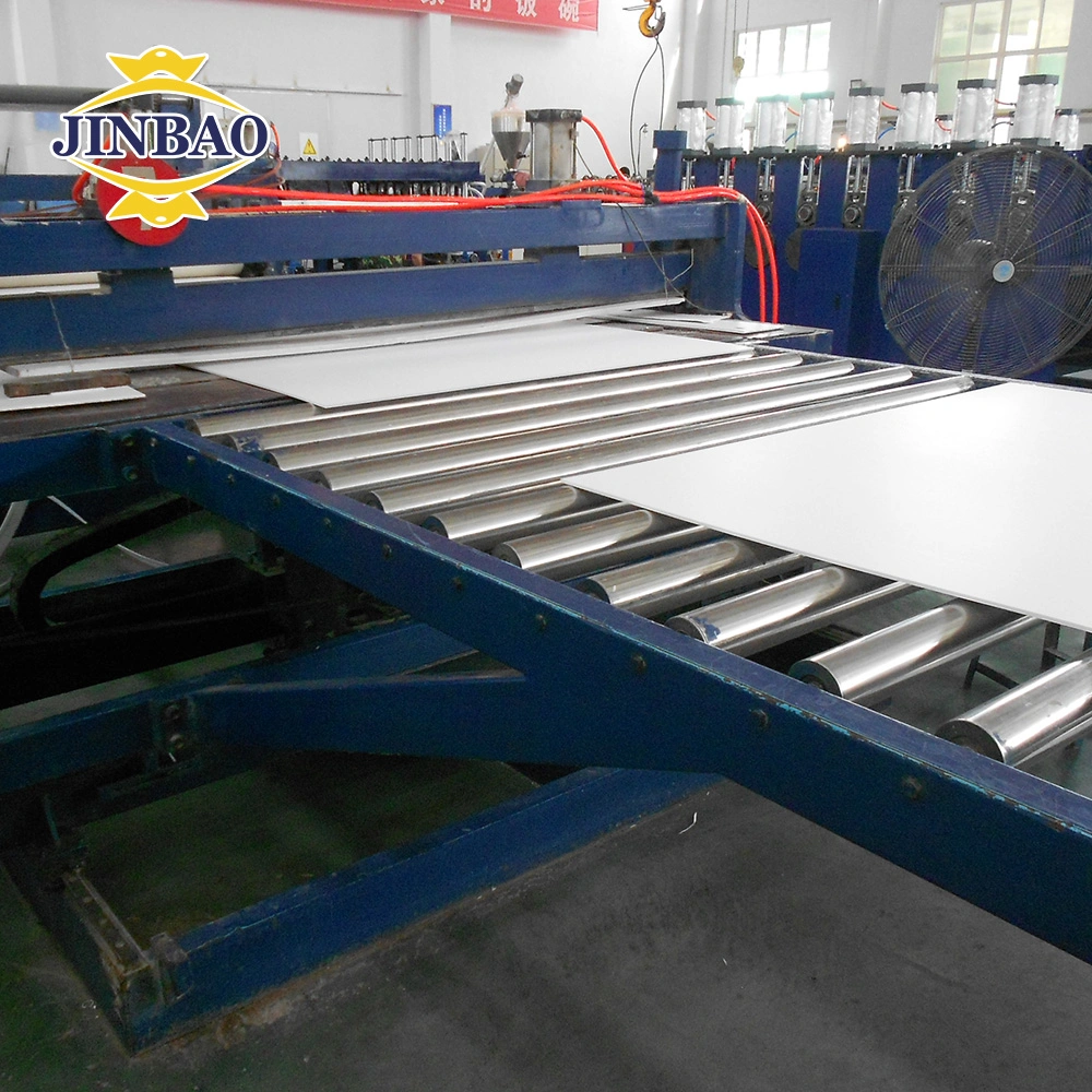 Jinbao extruir troqueladas de alta calidad de la junta de espuma de PVC Madera Modelo 2050x3050mm hojas de PVC de alta densidad de color