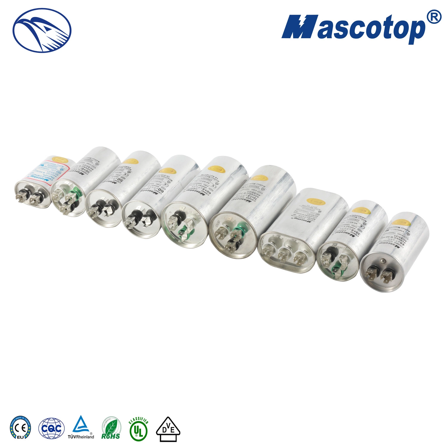 Dual Voltage Cbb65 Capacitor with Good Self-Healing Character